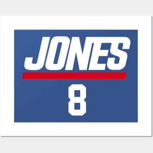 Jones 8, New York Giants Posters and Art